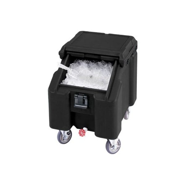 Cambro ICS100L110 - Ice Caddies, Black, 100 Lbs. Cap.